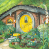 HQ Fine Art-Hobbit Village Yellow (90*130cm) - Image 3