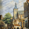HQ Fine Art-Dutch Scene #46 (90*130cm) - Image 6