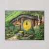HQ Fine Art-Hobbit Village Yellow (90*130cm)