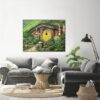 HQ Fine Art-Hobbit Village Yellow (90*130cm) - Image 9