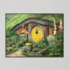 HQ Fine Art-Hobbit Village Yellow (90*130cm) - Image 6