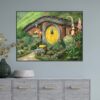 HQ Fine Art-Hobbit Village Yellow (90*130cm) - Image 5