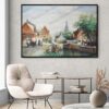 HQ Fine Art-Dutch Scene #38 (90*130cm) - Image 2