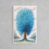 3D Colourful Tree-Blue (70*120cm) - Image 3