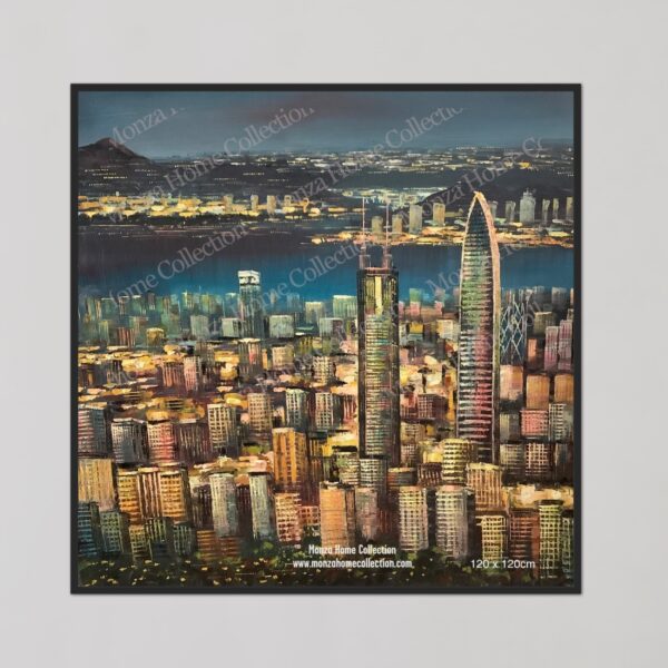Beautiful View From The Peak (120*120cm)