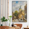 HQ Fine Art-Dutch Scene #46 (90*130cm) - Image 2