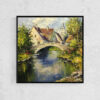 Country Side Scene (80*80cm) - Image 4