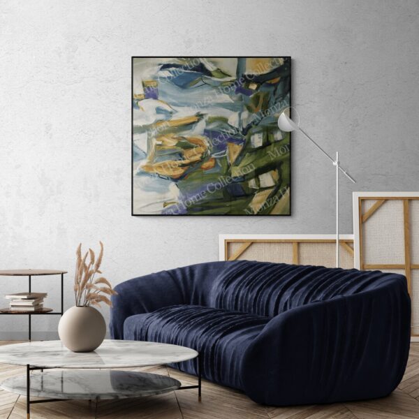 Bright modern living room interior 4