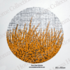 Round Visual Art-Orange (80*80cm) - Image 5