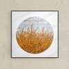 Round Visual Art-Orange (80*80cm) - Image 4