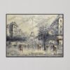 Artistic Paris Street Scene #01 (60*90cm) - Image 5