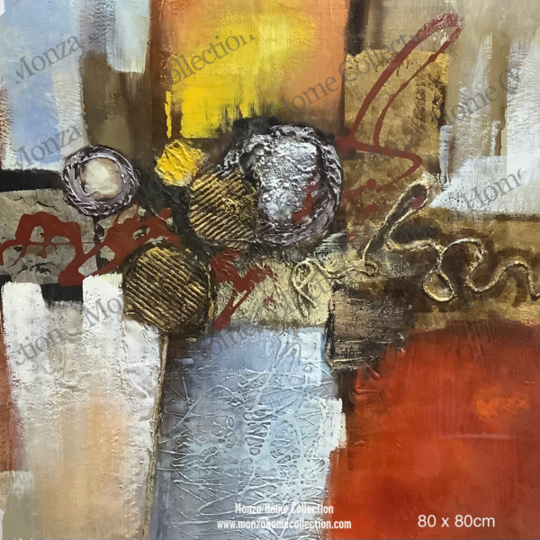 Mix & Match Affordable Abstract #14 (80*80cm) - Image 3