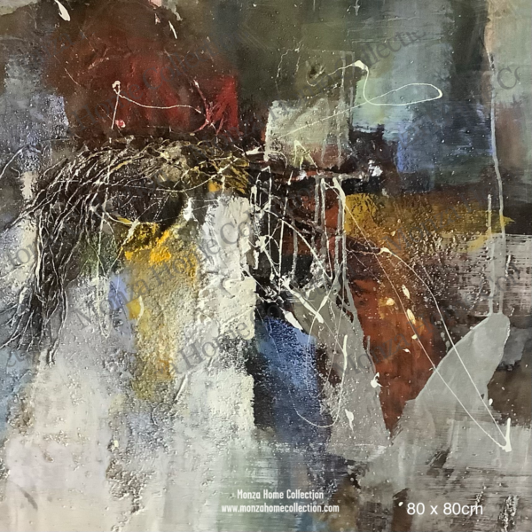 Mix & Match Affordable Abstract #10 (80*80cm) - Image 3