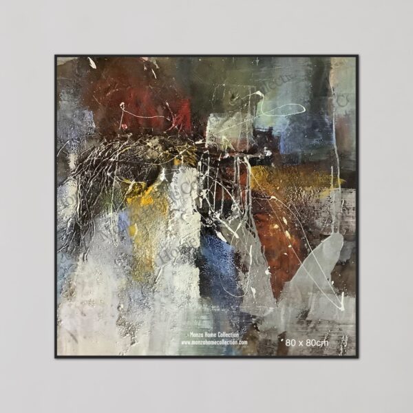 Mix & Match Affordable Abstract #10 (80*80cm)