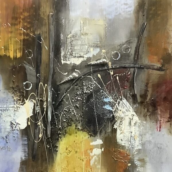 Mix & Match Affordable Abstract #15 (80*80cm) - Image 4
