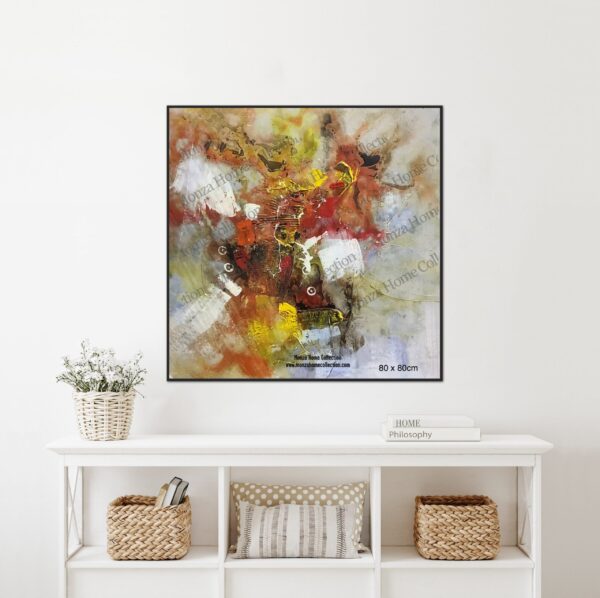 Mix & Match Affordable Abstract #17 (80*80cm) - Image 2