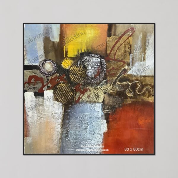 Mix & Match Affordable Abstract #14 (80*80cm)