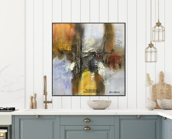 Mix & Match Affordable Abstract #15 (80*80cm) - Image 2