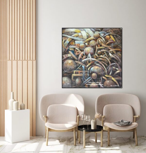 Mixed Media (80*80cm) - Image 2