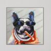 Pop Art- Mischievous Dog (60*60cm)