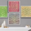 Texture Art - Pastel Color (46 x 46cm) - Image 6