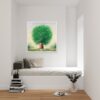 3D Colourful Tree-Green (46 x 46cm) - Image 2
