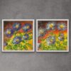 3D Aster Flower- (46 x 46cm) 2/1 Set - Image 9