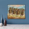 The Wining Horse (50 x 60cm) - Image 5