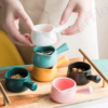 CER06430-Saucer Dish W/Handle