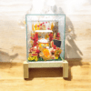 MIS-01593-Lucky Cat Glass Display – Bring Prosperity & Good Fortune