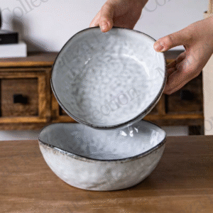 CER10768-8.25" Deep Bowl (Grey)