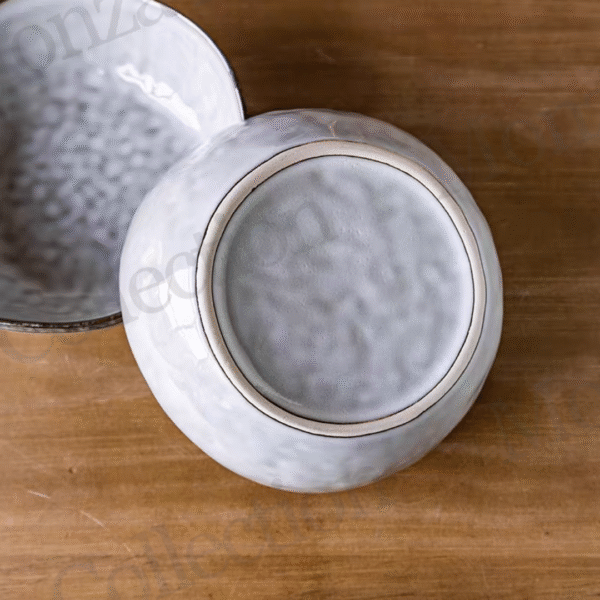 CER10768-8.25" Deep Bowl (Grey) - Image 4