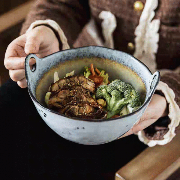 CER06716-7" Bowl W/Handle